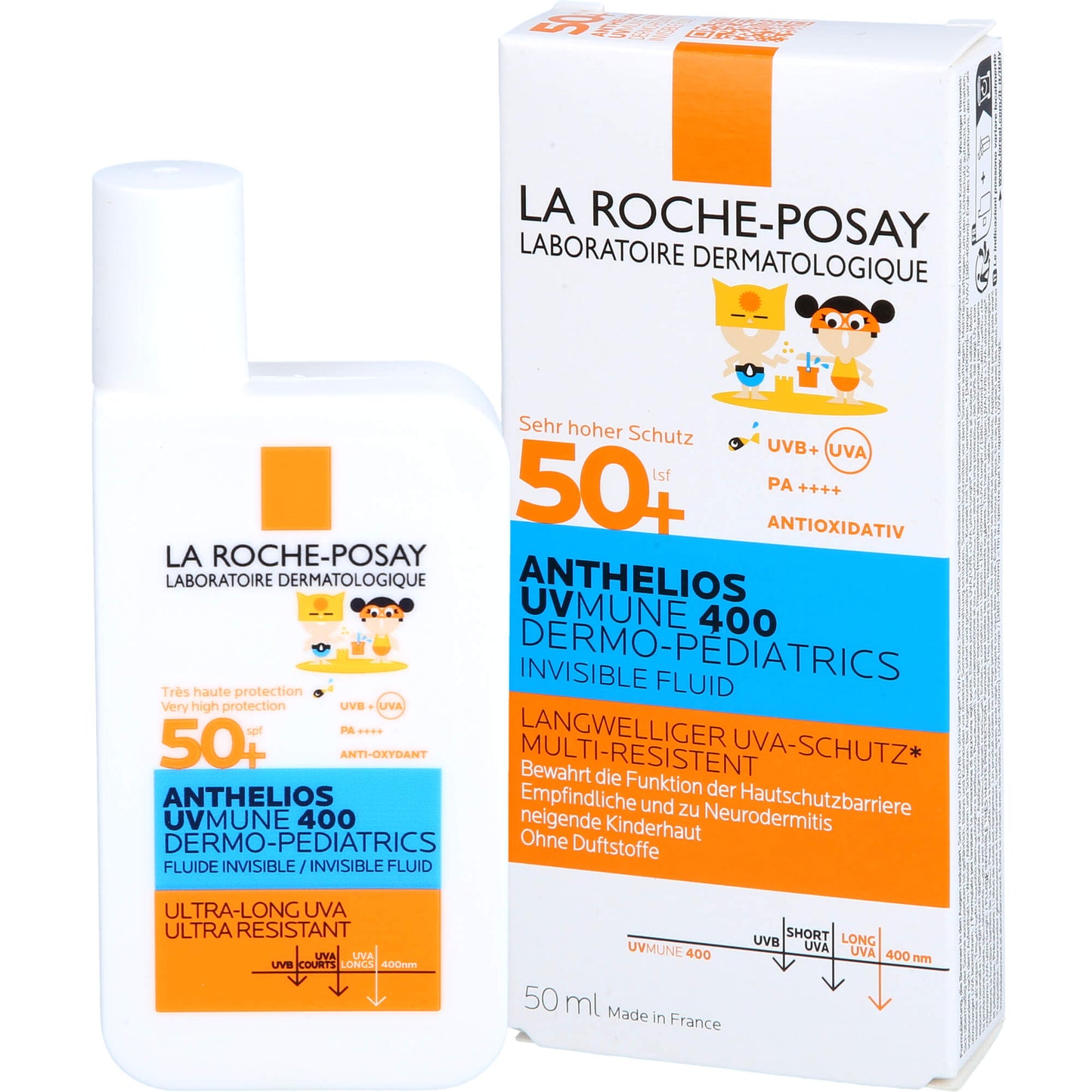 ROCHE-POSAY Anthelios Dermo Kids Fluid LSF 50+ 50 ml