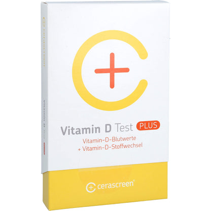 CERASCREEN Vitamin D Plus Blutwerte+Stoffwech.Test 1 St