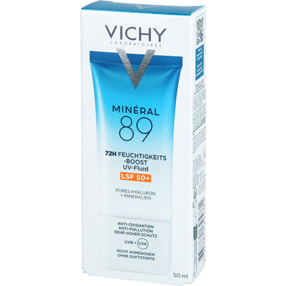 VICHY MINERAL 89 Feuchtigkeits-Boost UV Fluid 50 ml