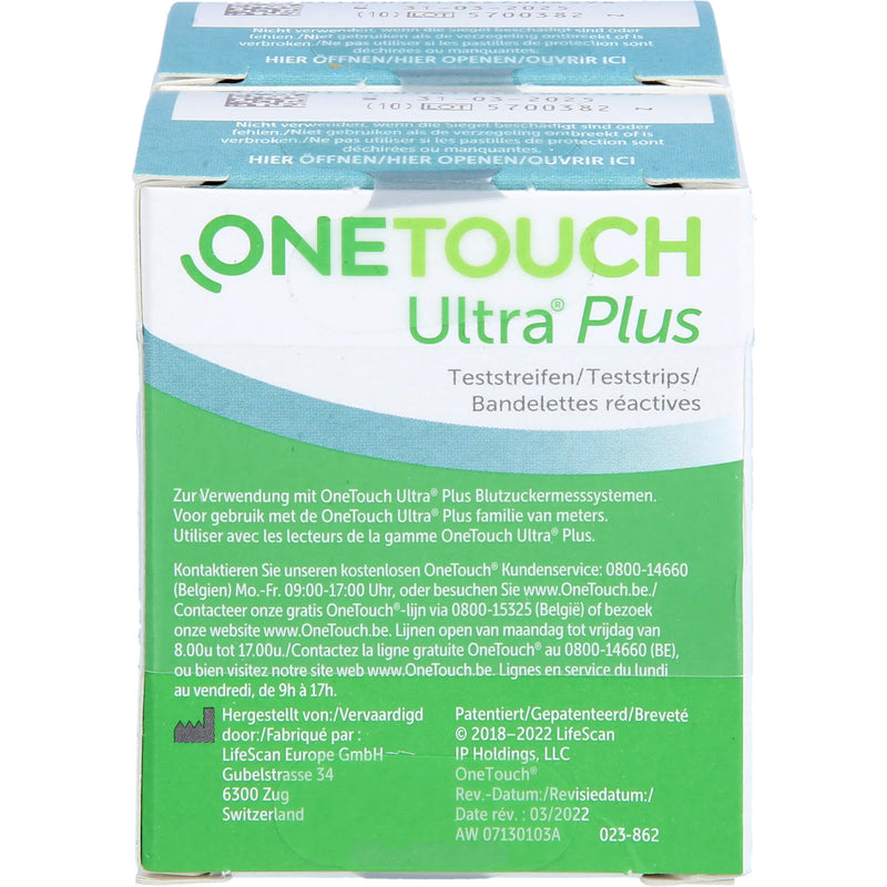 ONE TOUCH ULTRA PLUS TEST 2X50 St