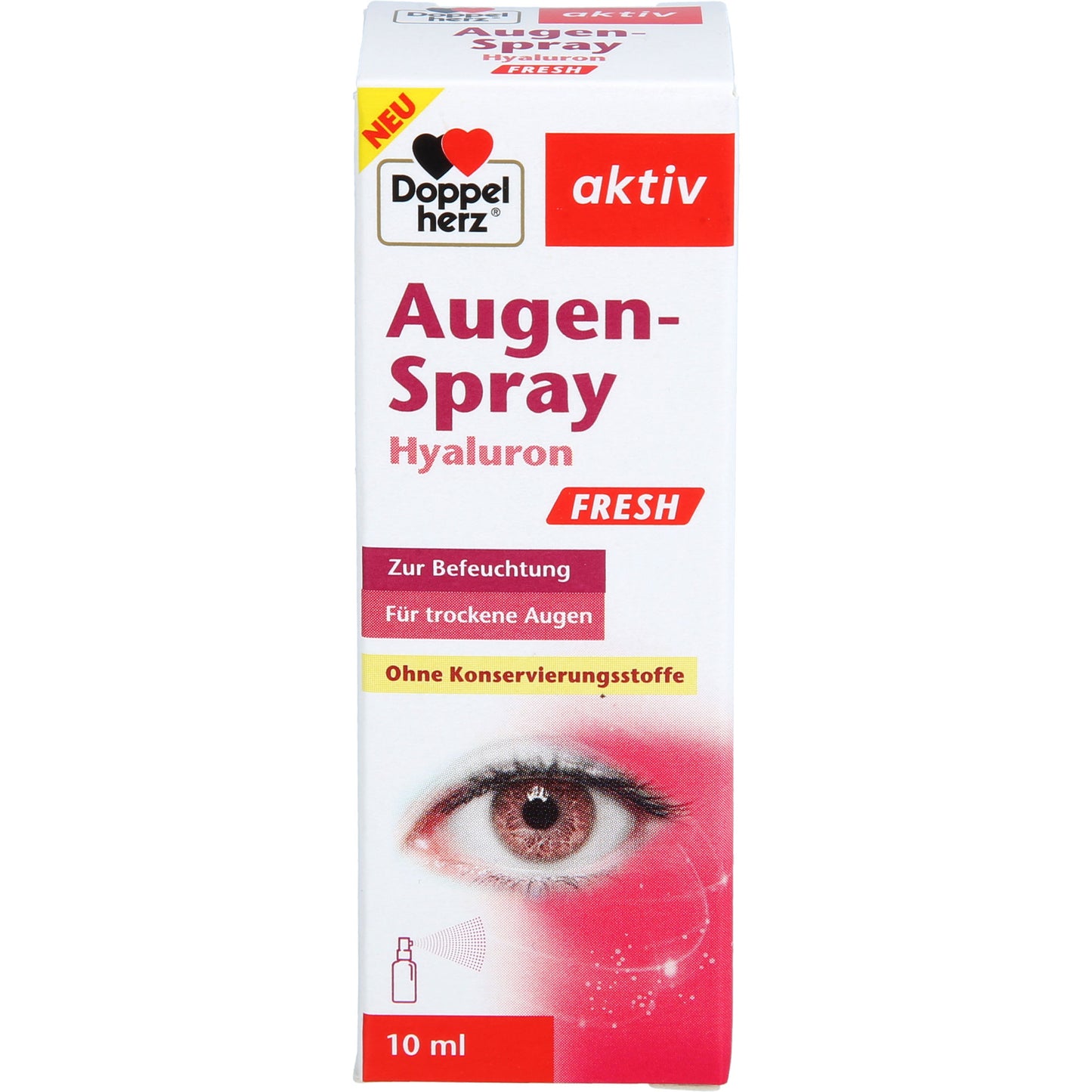 DOPPELHERZ Augen-Spray Hyaluron FRESH 10 ml