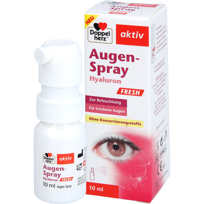 DOPPELHERZ Augen-Spray Hyaluron FRESH 10 ml