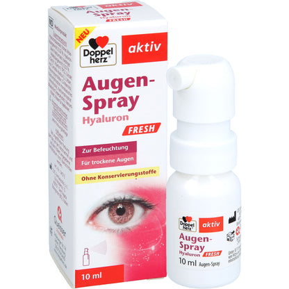 DOPPELHERZ Augen-Spray Hyaluron FRESH 10 ml