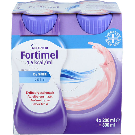 FORTIMEL 1.5 kcal Erdbeere 32X200 ml