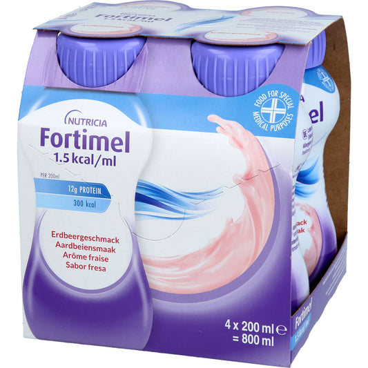 FORTIMEL 1.5 kcal Erdbeere 32X200 ml