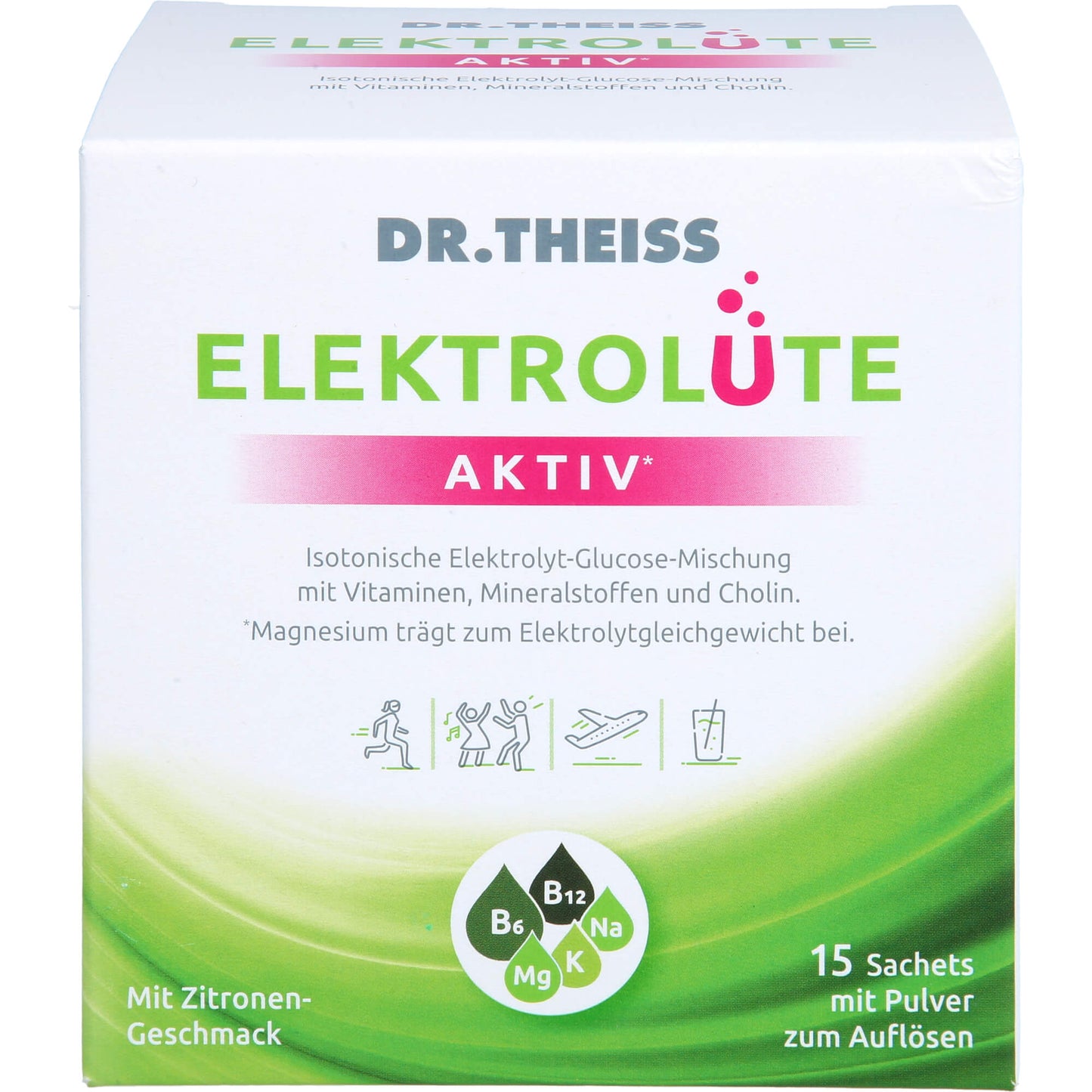 DR.THEISS Elektrolüte AKTIV Pulver Sachets 15 St