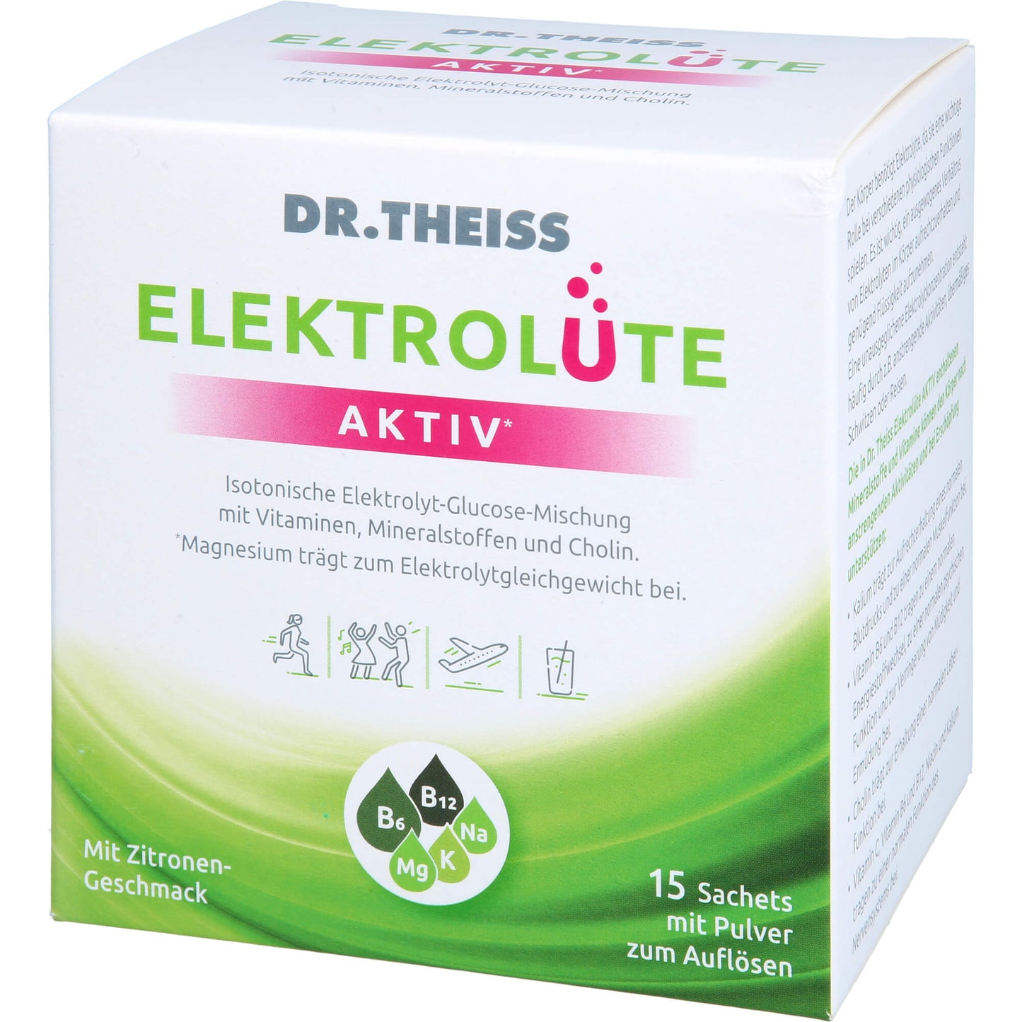 DR.THEISS Elektrolüte AKTIV Pulver Sachets 15 St
