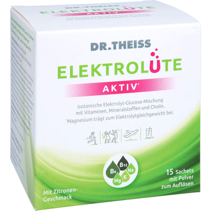 DR.THEISS Elektrolüte AKTIV Pulver Sachets 15 St