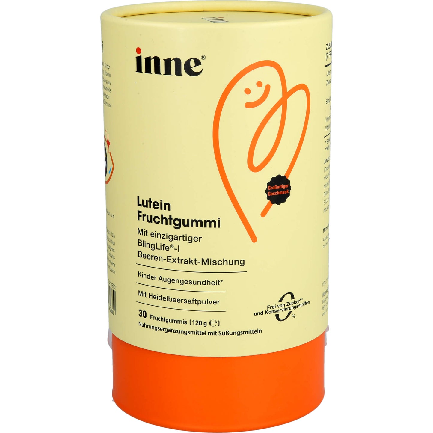 INNE Lutein Fruchtgummi 30X4 g