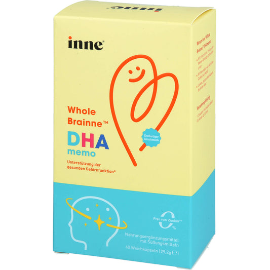 INNE Whole Brainne DHA memo Weichkapseln 40X0.7 g