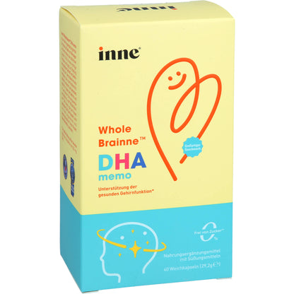 INNE Whole Brainne DHA memo Weichkapseln 40X0.7 g