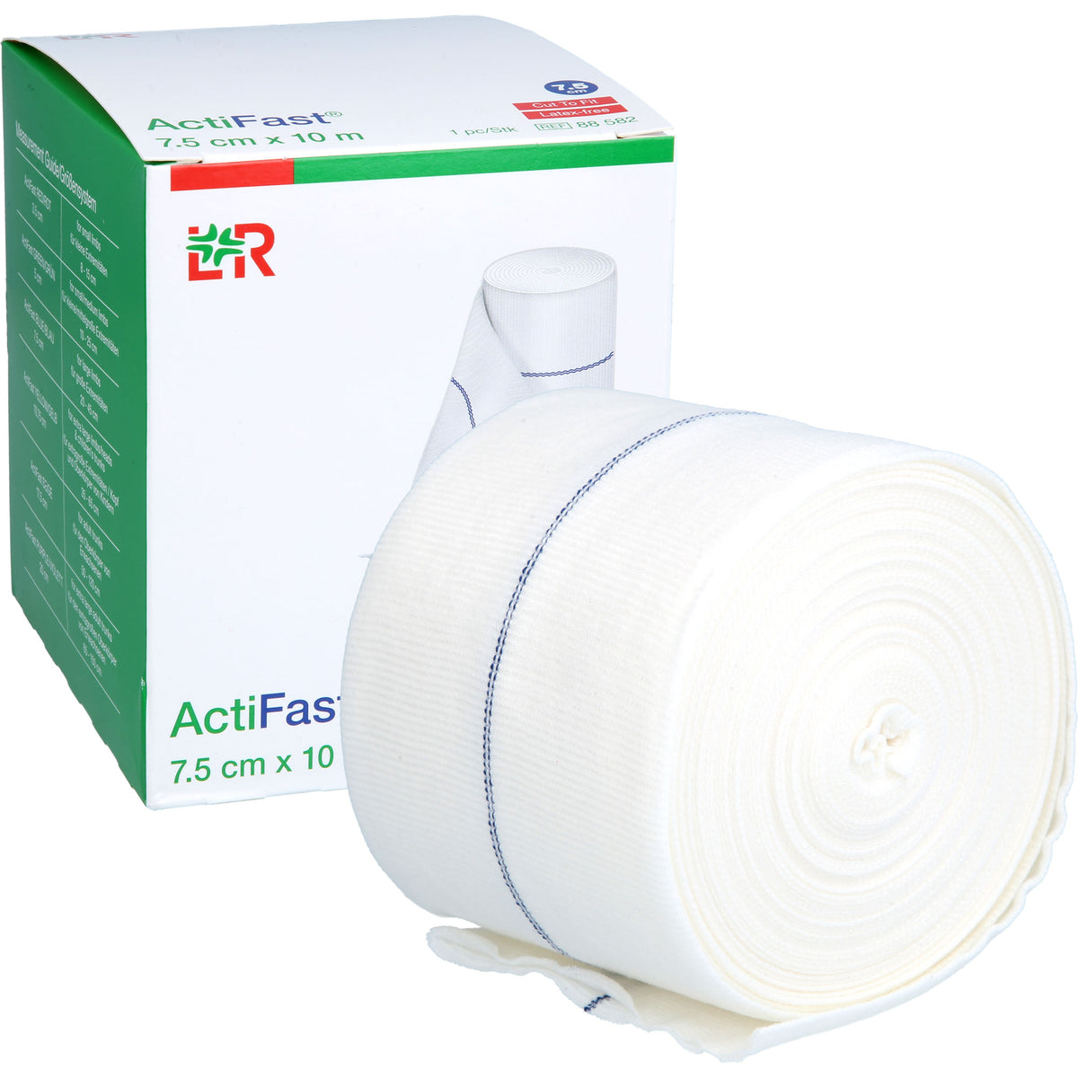 ACTIFAST schlauchf.Fixierverb.7,5 cmx10 m blau 1 St
