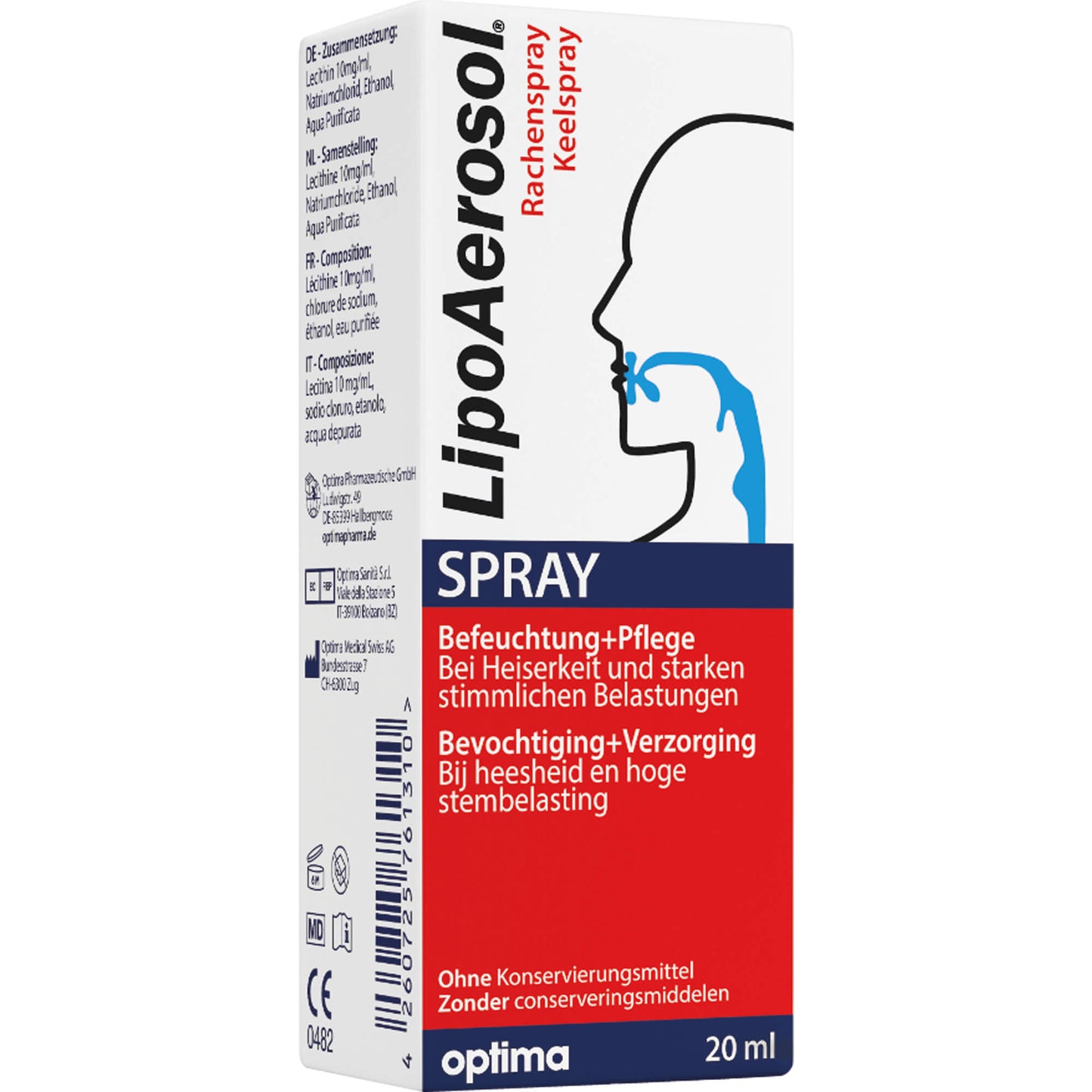 LIPOAEROSOL Spray 20 ml