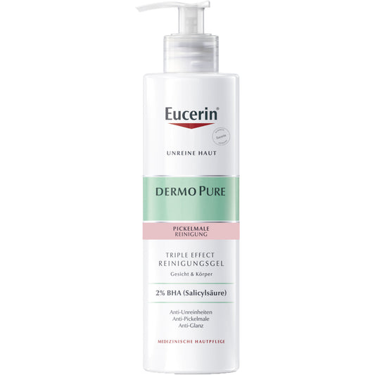 EUCERIN DermoPure Triple Effect Reinigungsgel 400 ml