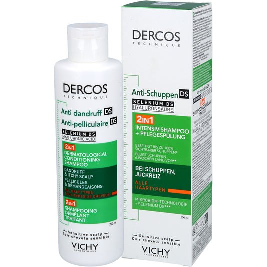 VICHY DERCOS Anti-Schuppen 2in1 Shampoo Condition. 200 ml