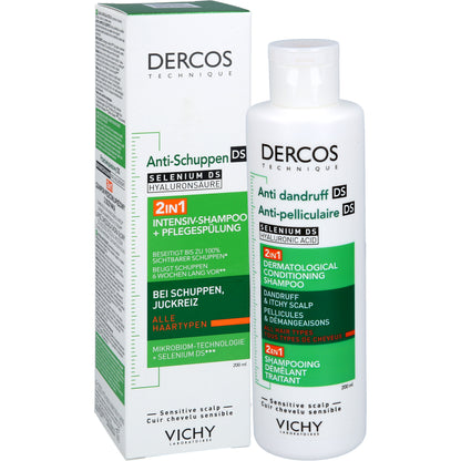 VICHY DERCOS Anti-Schuppen 2in1 Shampoo Condition. 200 ml