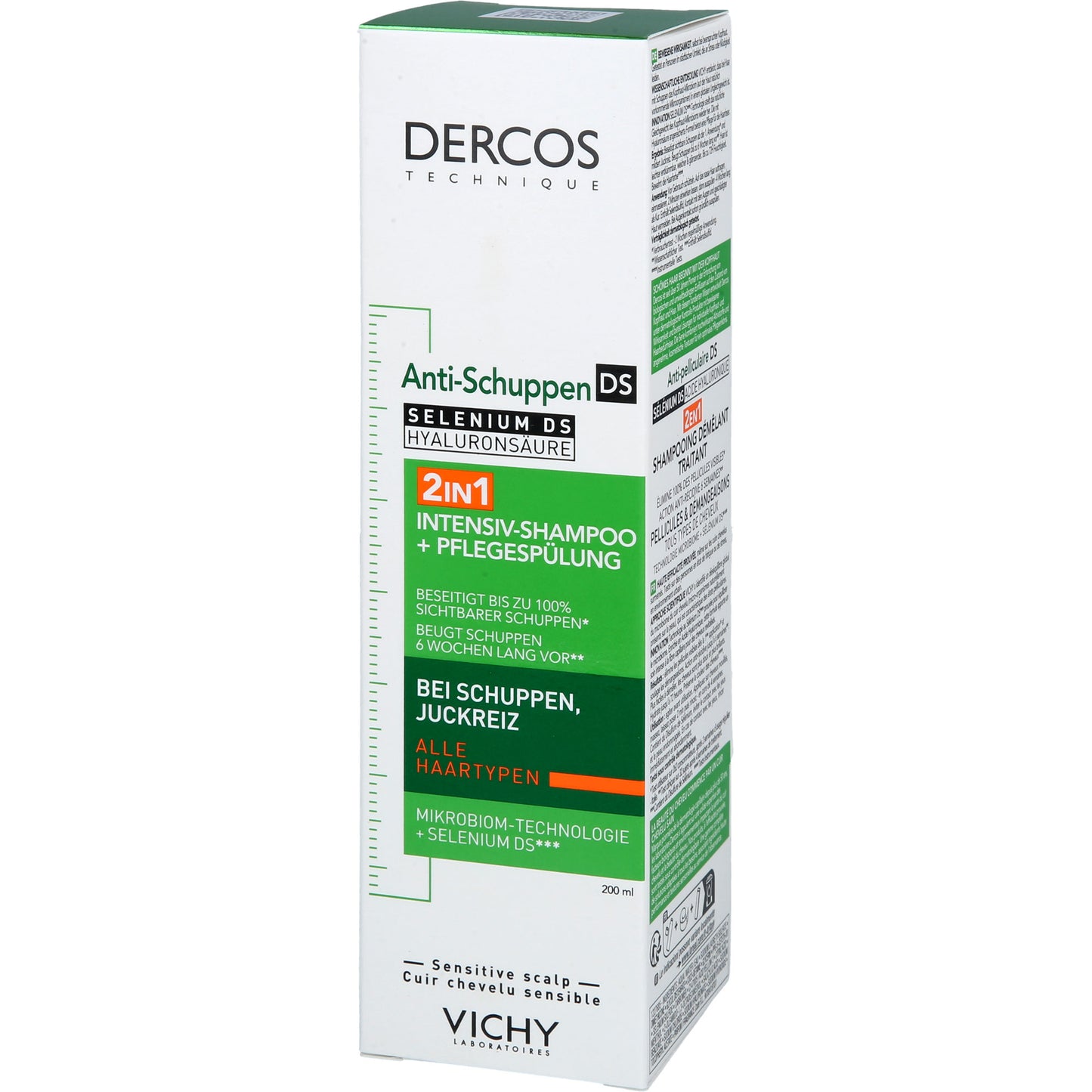 VICHY DERCOS Anti-Schuppen 2in1 Shampoo Condition. 200 ml