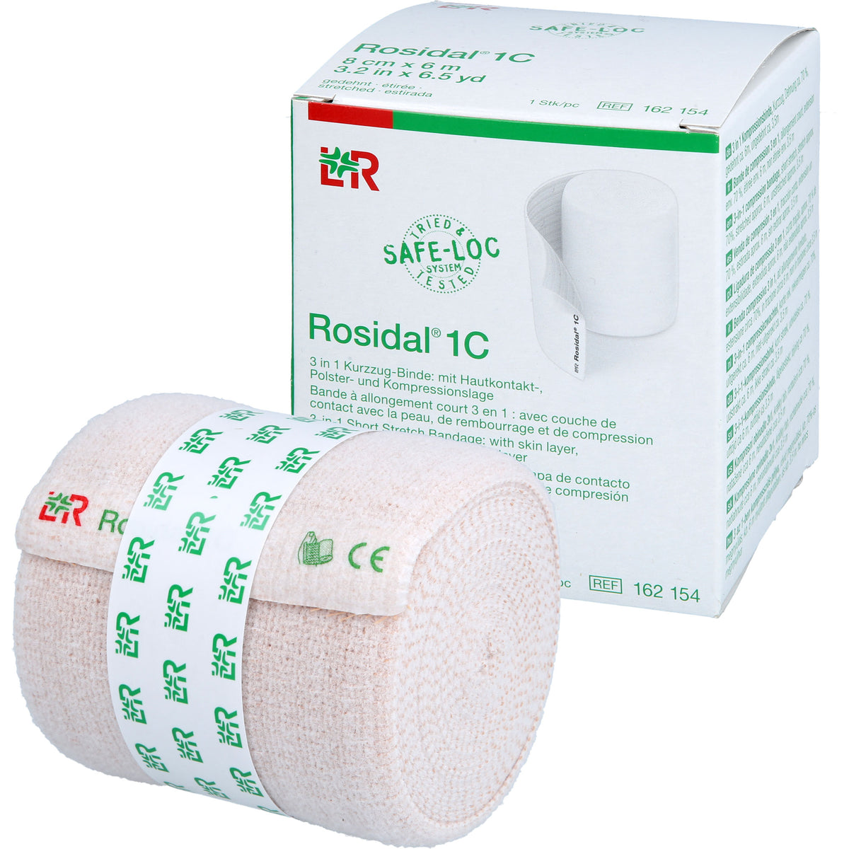 ROSIDAL 1C Binde 8 cmx6 m 1 St