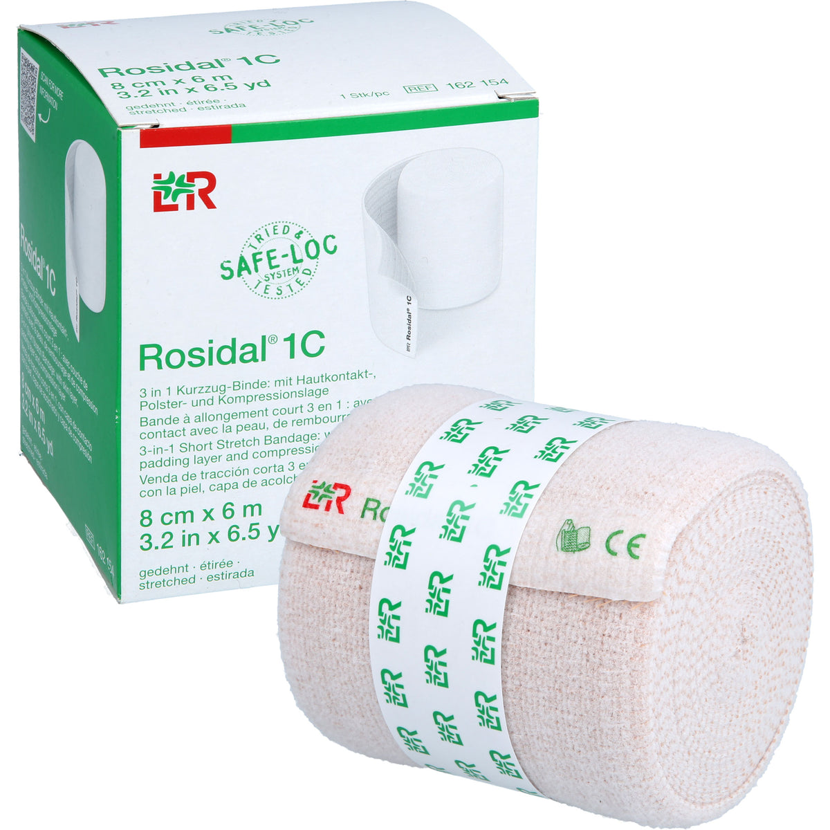 ROSIDAL 1C Binde 8 cmx6 m 1 St