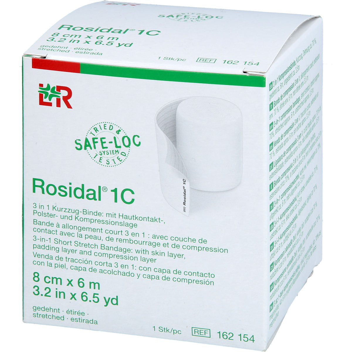 ROSIDAL 1C Binde 8 cmx6 m 1 St