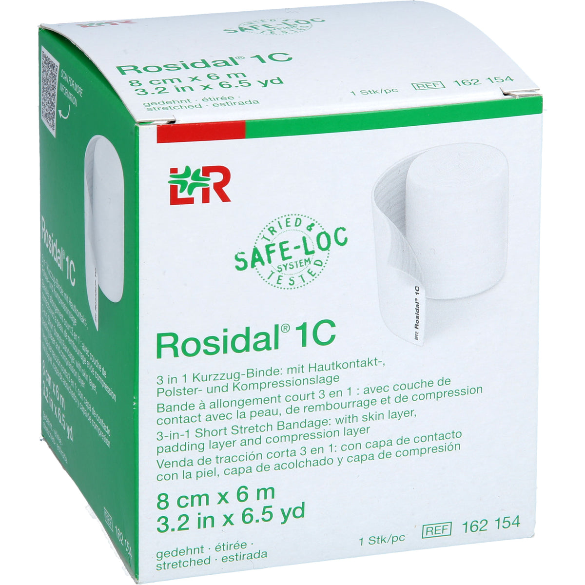 ROSIDAL 1C Binde 8 cmx6 m 1 St
