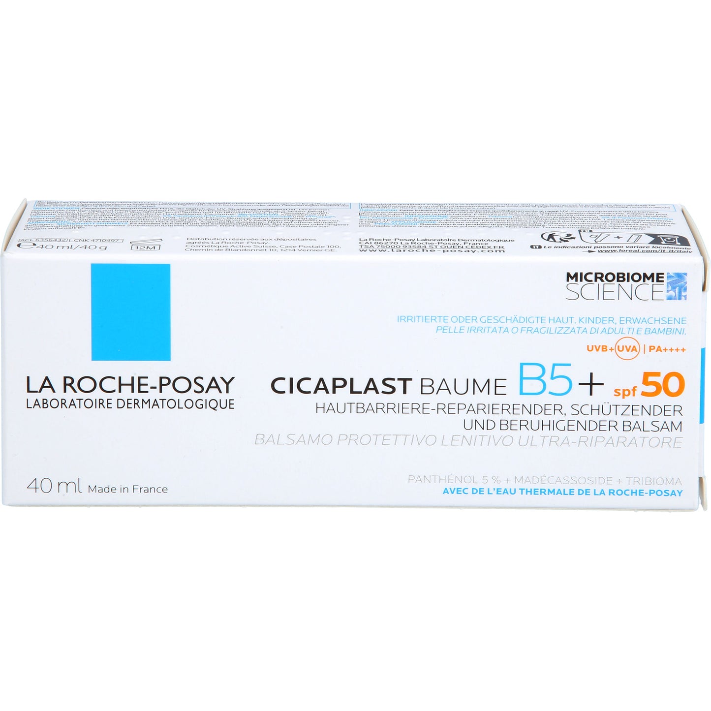 ROCHE-POSAY Cicaplast Baume B5+ LSF 50+ 40 ml