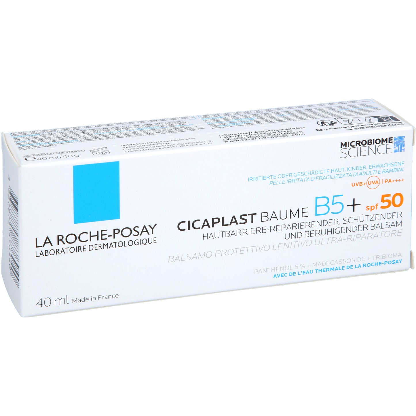 ROCHE-POSAY Cicaplast Baume B5+ LSF 50+ 40 ml