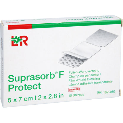 SUPRASORB F Protect Folien-Wundverb.5x7 cm ste. 10 St
