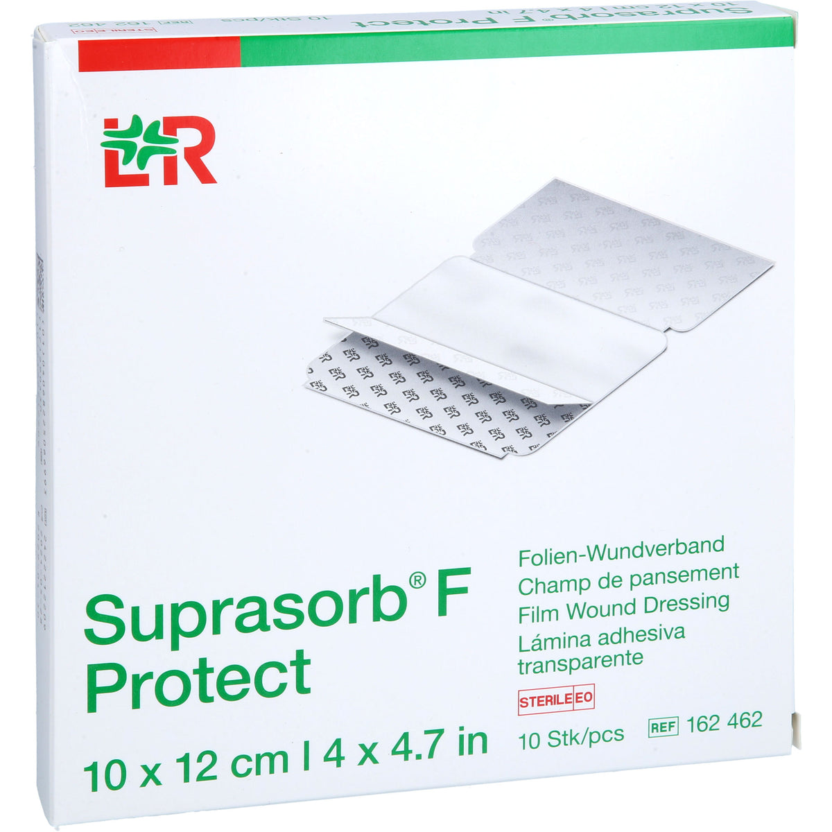 SUPRASORB F Protect Folien-Wundverb.10x12 cm ste. 10 St