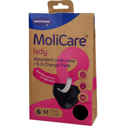 MOLICARE lady Absorbent underwear+5 Pads Gr.M 1 St