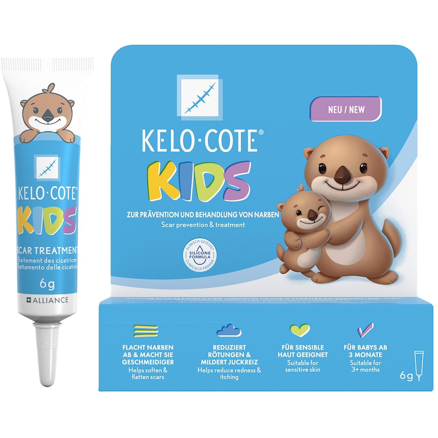 KELO-COTE Kids Silikon Narbengel 6 g