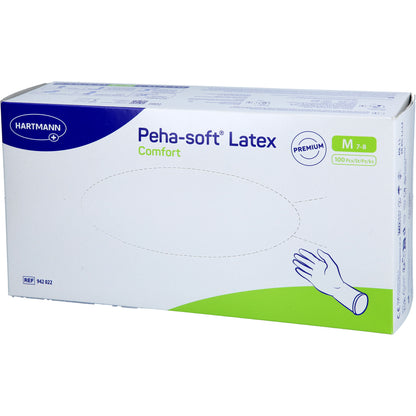 PEHA-SOFT Latex Comfort Unt.Hands.unsteril pf M 100 St