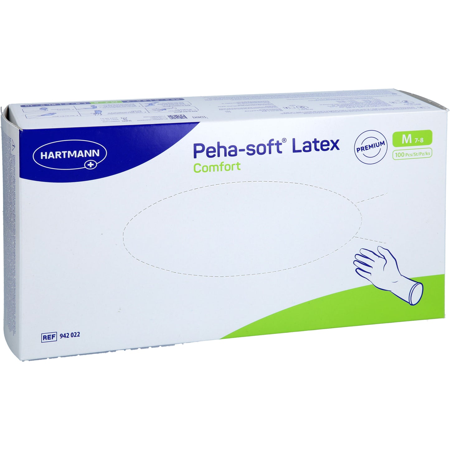 PEHA-SOFT Latex Comfort Unt.Hands.unsteril pf M 100 St