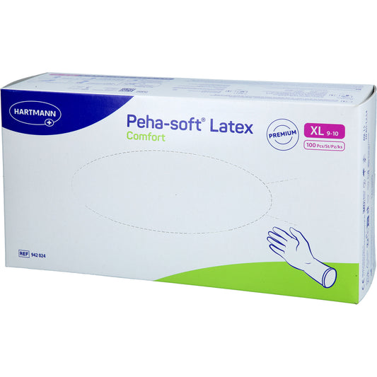 PEHA-SOFT Latex Comfort Unt.Hands.unsteril pf XL 100 St