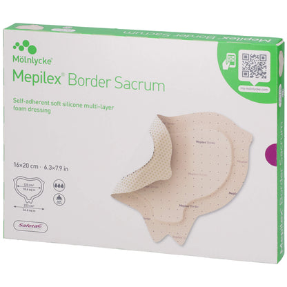 MEPILEX Border Sacrum Schaumverb.16x20 cm steril 5 St