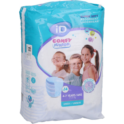 ID Comfy Junior Pants 4-7 Jahre 17-27 kg 14 St