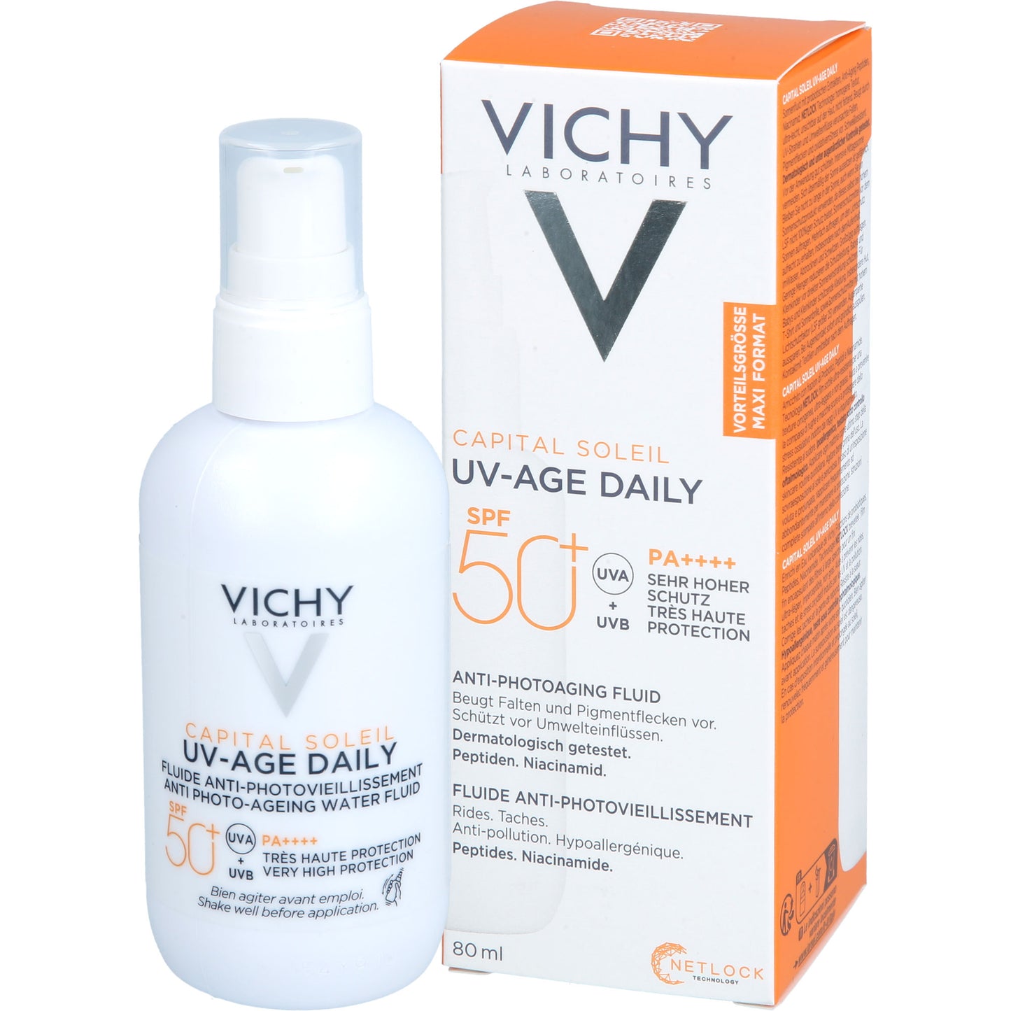 VICHY CAPITAL Soleil UV-Age daily LSF 50+ 80 ml