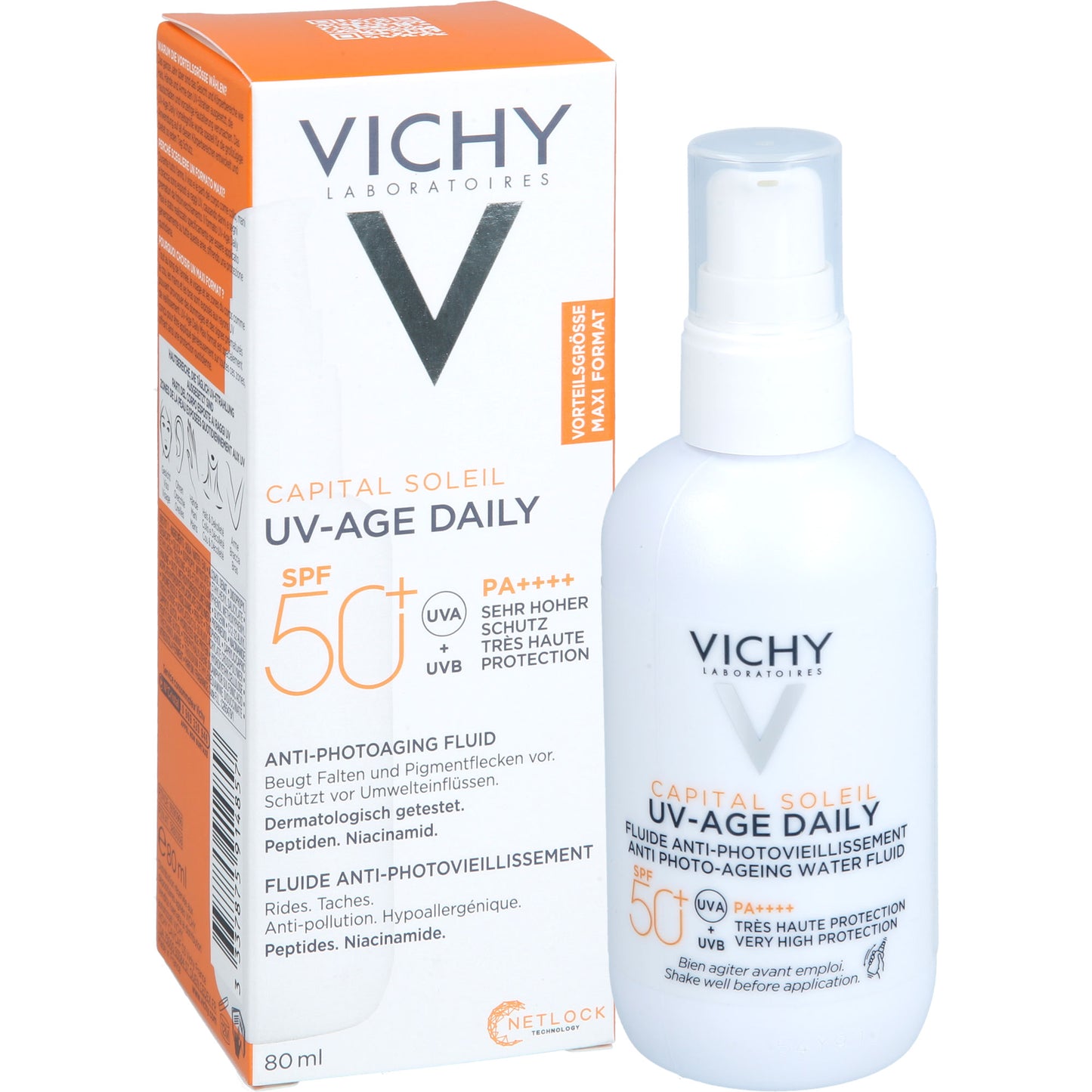 VICHY CAPITAL Soleil UV-Age daily LSF 50+ 80 ml