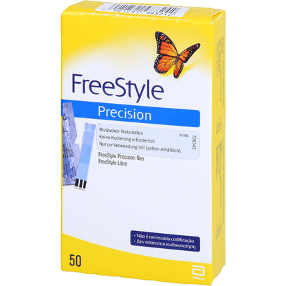 FREESTYLE Precision Blutzucker Teststr.o.Codierung 50 St