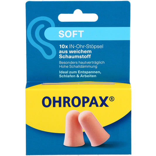 OHROPAX soft Schaumstoff In-Ohr Stöpsel 10 St
