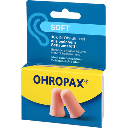 OHROPAX soft Schaumstoff In-Ohr Stöpsel 10 St