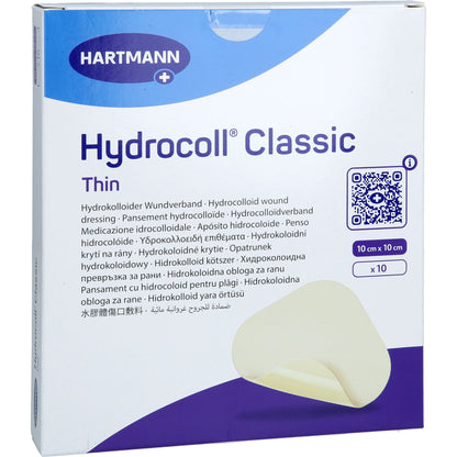 HYDROCOLL Classic Thin Wundverband 10x10 cm 10 St