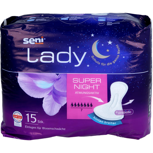 SENI Lady Inkontinenzeinlage super night 15 St
