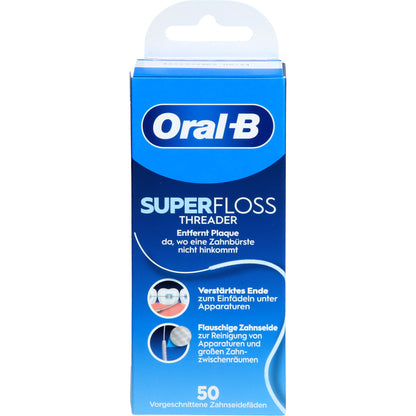 ORAL-B Zahnseide SuperFloss Threader 50 St
