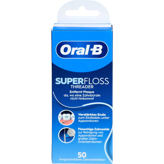 ORAL-B Zahnseide SuperFloss Threader 50 St