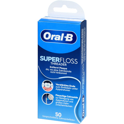 ORAL-B Zahnseide SuperFloss Threader 50 St
