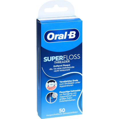 ORAL-B Zahnseide SuperFloss Threader 50 St