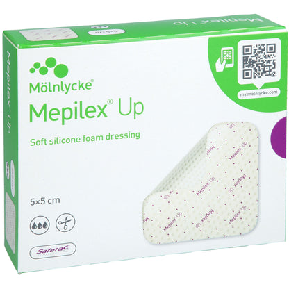 MEPILEX Up 5x5 cm Schaumverband 5 St