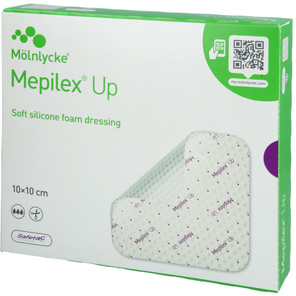 MEPILEX Up 10x10 cm Schaumverband 5 St