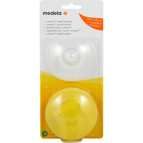 MEDELA CONTACT BRUSTH L+AB 2 St